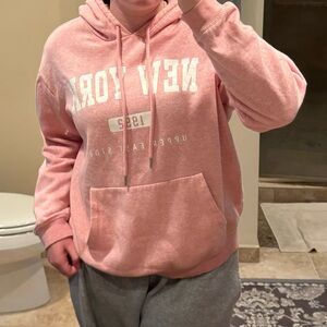 Pink New York Hoodie